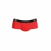ANAIS MEN SOUL Brief XL Red Microfiber Sporty Fit Underwear