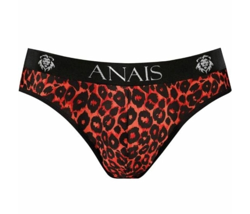 ANAIS MEN Tribal Slip XL Red Microfiber Animal Print Briefs