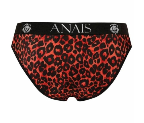 ANAIS MEN Tribal Slip XL Red Microfiber Animal Print Briefs