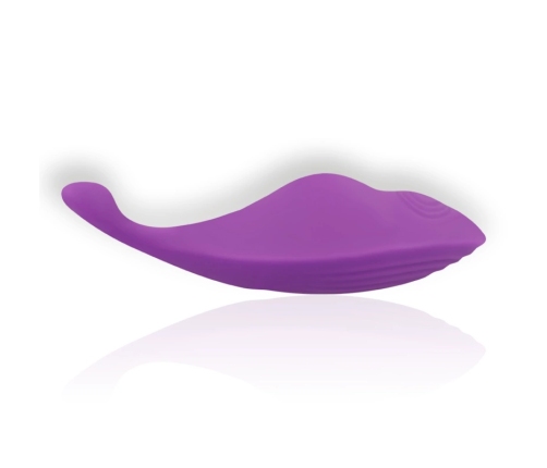 Intense Mindy Panty Purple Remote Control - Ergonomic Silicone Wearable Model