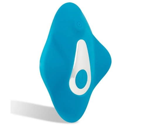 INTENSE Samantha Blue Panty - Remote-Controlled Silicone Wearable, IPX7