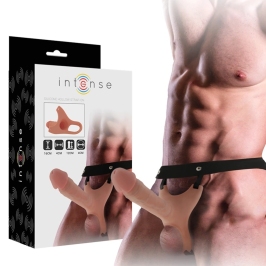 INTENSE Hollow Adjustable Harness with Silicone Insert 16x3.5 cm Beige INTENSE Hollow Adjustable Harness with Silicone Insert 16x3.5 cm Beige