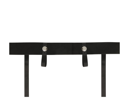 INTENSE Hollow Adjustable Harness with Silicone Insert 16x3.5 cm Beige