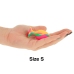 Intense Multicolor Silicone Plug Set - 3 Sizes, Ergonomic Design