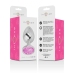 INTENSE Aluminum Metal Plug M with Pink Crystal Accent, 8cm x 3.3cm