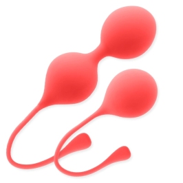 Intense Kendall Red Silicone Pelvic Floor Training Balls Set Intense Kendall Red Silicone Pelvic Floor Training Balls Set
