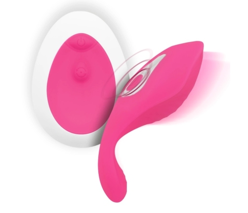 Intense Rob Panty Remote Control Pink - Discreet Wearable Silicone Model