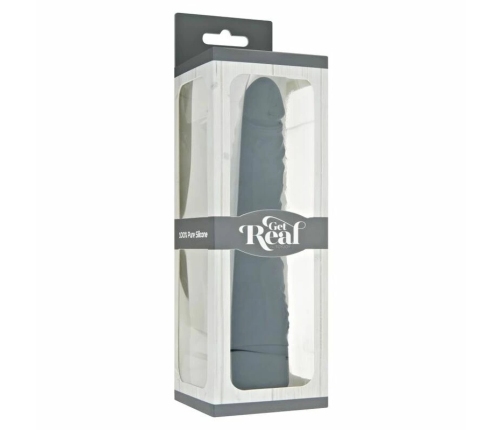 GET REAL - CLASSIC SLIM VIBRADOR NEGRO