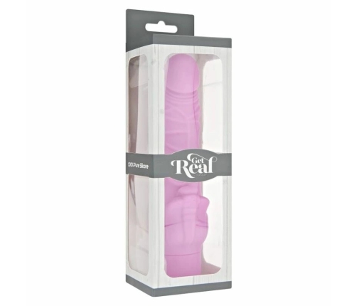 Get Real Classic Stim Pink - Vibrating Silicone Personal Massager