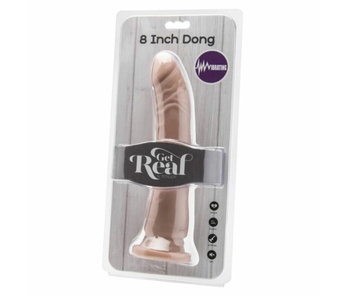 TOYJOY Get Real Vibrating Intimate Device 20.5 cm Skin-Tone, Multi-Speed