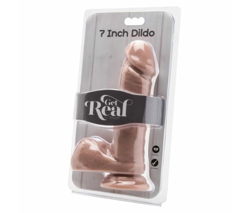 Get Real Model 18 cm Anatomical PVC Intimate Device, Skin Tone