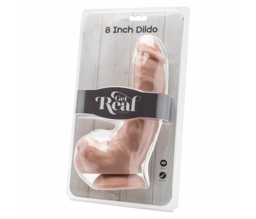 Get Real Model 20.5 cm Anatomical Intimate Device, Skin Tone, PVC