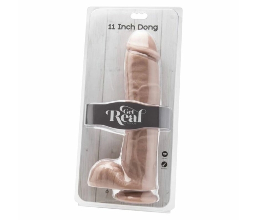 Get Real 28 cm Anatomical Model with Base, Skin Tone, PVC