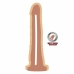 Get Real Dual Density Intimate Device 19 cm Skin Tone Suction Base