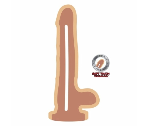 Get Real Dual Density Intimate Model 12 cm with Suction Base Skin Tone