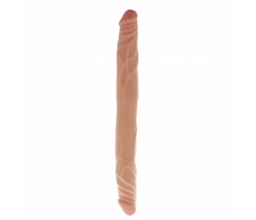 Get Real Dual-Ended Intimate Device 35 cm Skin Tone Flexible PVC