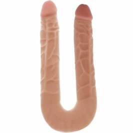 Get Real Double Dong 40 cm Skin - Flexible Dual-Ended Model, PVC