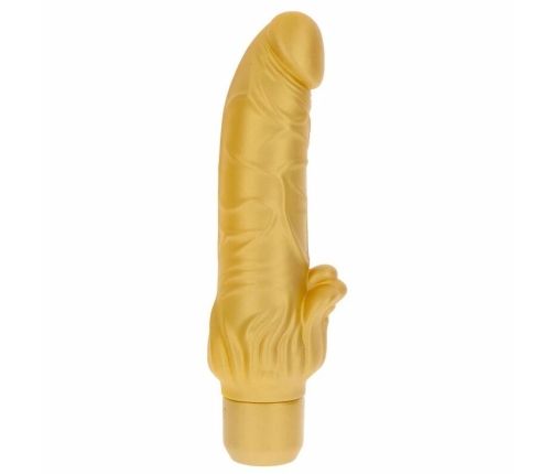 Get Real Gold Dicker Multi-Speed Gold Intimate Stimulation Device 22 cm