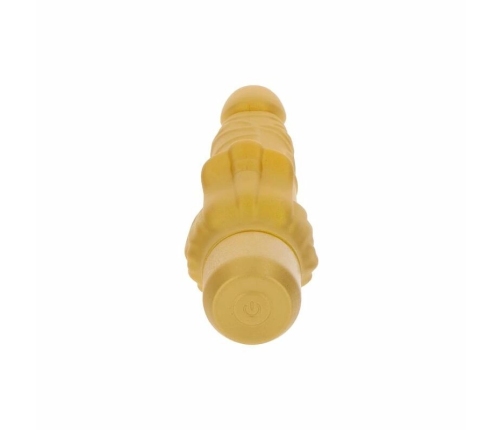 Get Real Gold Dicker Multi-Speed Gold Intimate Stimulation Device 22 cm