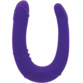 Get Real Vogue Mini Dual-Ended Silicone Model Purple 21 cm