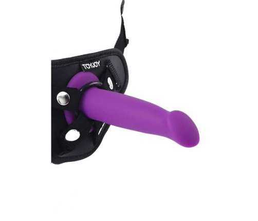 Get Real Goodhead Model 12 cm Purple Silicone with Suction Base
