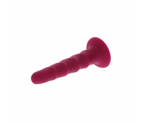 Get Real Ribbed Model 12 cm Red - Silicone Intimate System