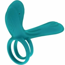 XOCOON Couples Vibrating Ring Green - Flexible Design for Partners