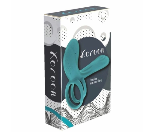XOCOON Couples Vibrating Ring Green - Flexible Design for Partners