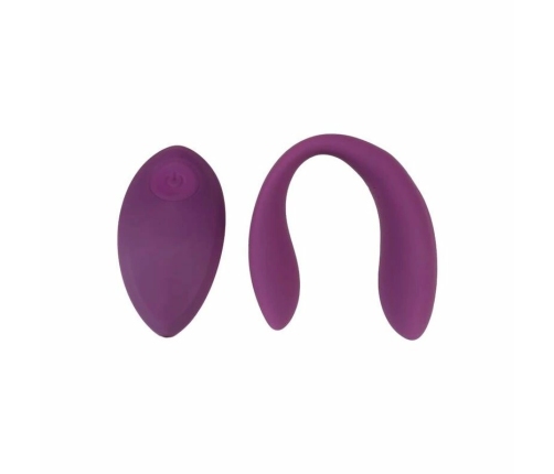 XOCOON Bound Love Couples Vibrator Purple - Remote Control, Ergonomic Design