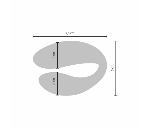 XOCOON Bound Love Couples Vibrator Purple - Remote Control, Ergonomic Design