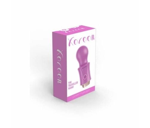XOCOON Traveller Wand Fuchsia - Rechargeable Massage Device, 6 Modes