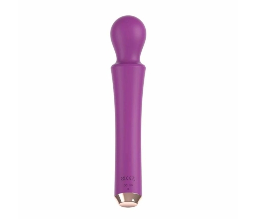 XOCOON Curved Wand Rechargeable Massage Device Fuchsia Ergonomic Design