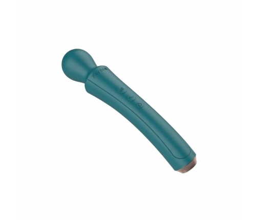 XOCOON Curved Wand Green - Rechargeable Ergonomic Massage Device