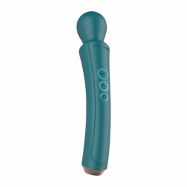 XOCOON Curved Wand Green - Rechargeable Ergonomic Massage Device