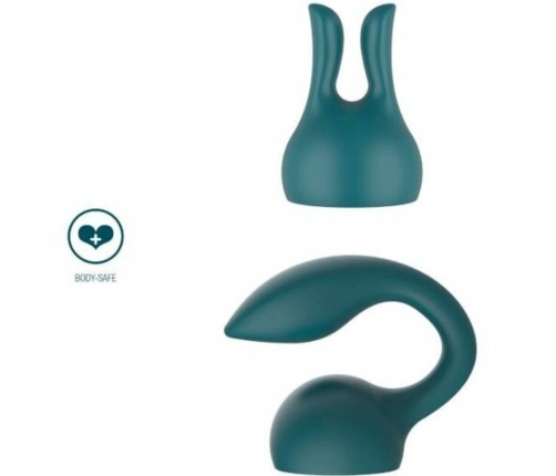 XOCOON Attachments Green Silicone Head for Personal Massager