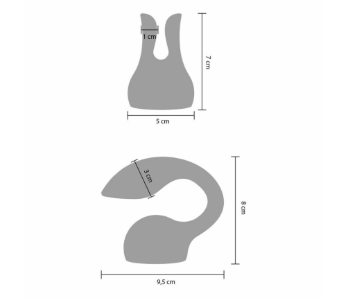 XOCOON Attachments Green Silicone Head for Personal Massager