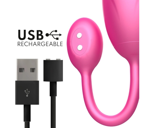 ONINDER Denver Vibrating Egg Pink 7x2.7 cm App-Controlled Waterproof