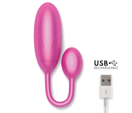 ONINDER Denver Vibrating Egg Pink 7x2.7 cm App-Controlled Waterproof