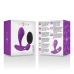 Intense Shelly Remote-Controlled Silicone Anal Plug Purple Waterproof