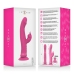 Intense Julio Dual Motor Pink Silicone Rabbit Massager 24cm Waterproof