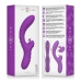 Intense Harry Flexible Personal Massager with Vibrating Tongue - Purple