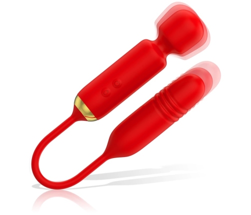 MIA Toscana Double Pleasure Wand - Dual Motor Silicone Massager, Rechargeable