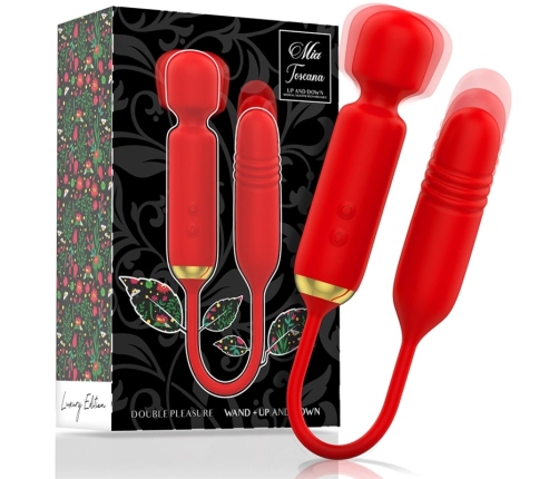 MIA Toscana Double Pleasure Wand - Dual Motor Silicone Massager, Rechargeable