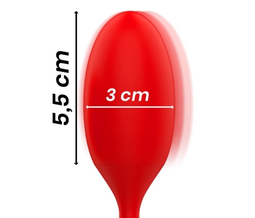 MIA Toscana Double Pleasure Wand & Vibrating Egg - Rechargeable Silicone Set