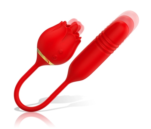 MIA Vienna Double Pleasure Intimate Device with Licking & Up-Down Action, Pink