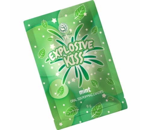 Secret Play Mint Popping Candies 9g - Effervescent Edible Refreshment