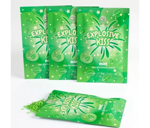 Secret Play Mint Popping Candies 9g - Effervescent Edible Refreshment