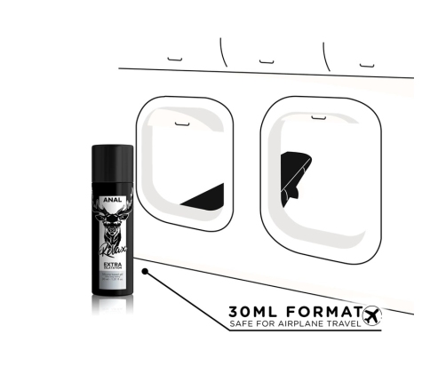 Black Hole Silicone-Based Anal Gel 30ml - Advanced Dilation Formula