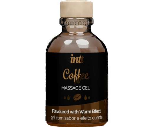 INTT Massage Gel Coffee 30ml - Warming Coffee Aroma Intimate Gel