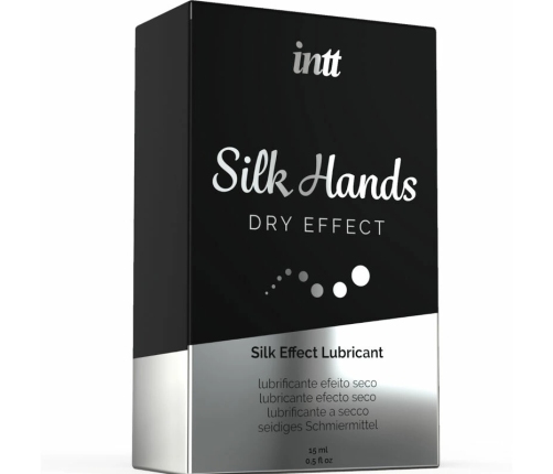 INTT LUBRICANTS - SILK HANDS LUBRICANTE FORMULA CONCENTRADA DE SILICONA 15 ML